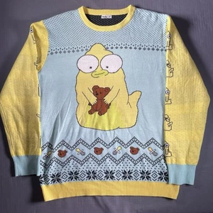 Solar Opposites Sweater Mens XL Hulu Rick And Morty Justin Roiland The Pupa - Picture 1 of 10