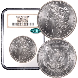 1900-O/CC Morgan Dollar $1 NGC MS64 CAC - Picture 1 of 5