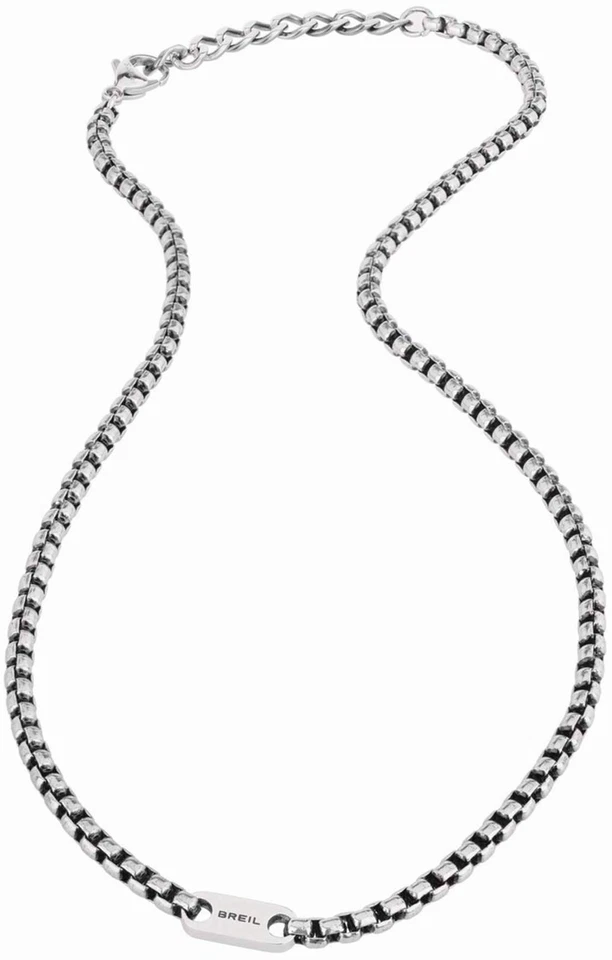 Collana Uomo Acciaio Blacken Argento Breil TJ1946 - Immagine 1 di 1