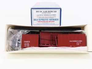 HO Scale Branchline Blueprint Kit 1102 GM&O Gulf Mobile & Ohio 50' Box Car #9135 - Picture 1 of 4