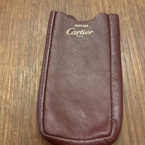 Cartier Kalbsleder Parfum Halter nur Vintage - Bild 1 von 2