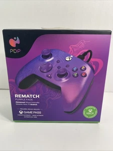 CONTROLADOR CON CABLE AVANZADO PDP REMATCH Xbox Series X/S - Purple Fade ¡¡Nuevo!!! - Imagen 1 de 8
