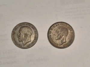 1921 & 1943 Australian Penny LOT of 2 Coins * ZOOM PHOTOS & READ DESCRIPTION - Bild 1 von 9