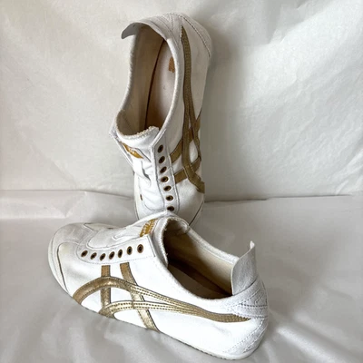 Zapatillas Onitsuka Tiger MEXICO 66 1183A962 Talla 7.5 Oro Blanco Foto 1 de 4