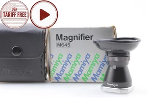 Free USA Tariff [Unused + Box] Mamiya Magnifier Loupe For M645 & SLR From JAPAN - Picture 1 of 10