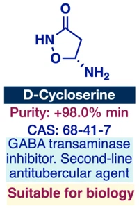 D-Cycloserine powder || CAS: 68-41-7 || 5.0 g || Bioreagent grade: +98.0% - Picture 1 of 6