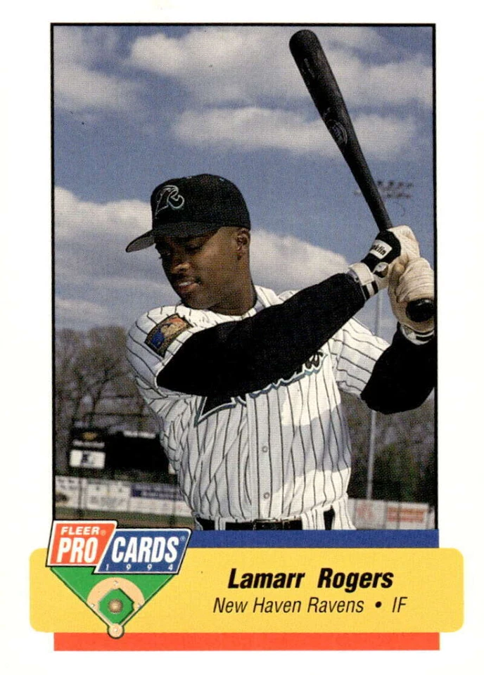 1994 Fleer Pro Cards New Haven Ravens #1558 Lamarr Rogers NM-MT BXCP01 - Image 1 of 2