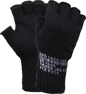 Fingerless Wool/Nylon Glove Liners Genuine GI USA Tactical Military Army Gloves - Picture 1 of 7