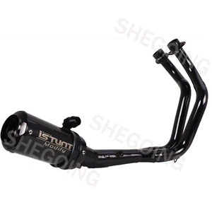 Motorcycle Exhaust Complete Exhaust System For Yamaha MT07 YZF R7 2022-2024 - Picture 1 of 5