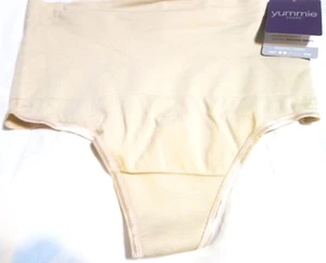 Perizoma donna Yummie ultraleggero senza cuciture modellante taglia L-XL beige-nuovo con etichette-liscio - Foto 1 di 7