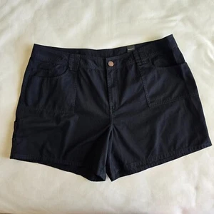 Venezia Größe 28 schwarz 100 % Baumwolle Denim Zimmermann Shorts 6 Zoll Schrittlänge neu mit Etikett - Bild 1 von 11