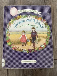 Satomi Ichikawa Suzanne and Nicholas at the Market vintage books 1977 Franklin - Bild 1 von 4