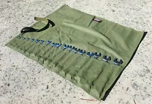 Spanner Tool Roll. Standard. 17 Pocket Australian made with Australian Canvas. - Foto 1 di 1