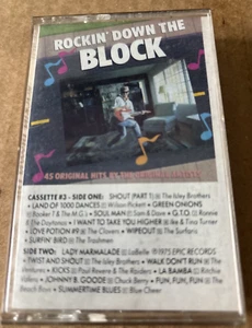 Rockin' Down The Block Vol. 3 Kassetten Tape sehr guter Zustand + Silver Eagle Records 4XL-9727 - Bild 1 von 8