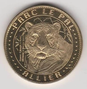 A 2007 TOKEN MEDAILLE ARTHUS BERTRAND -- 03 290 PARC LE PAL ALIER LE TIGRE - Bild 1 von 2