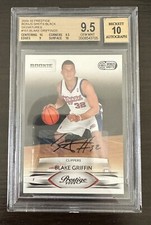 2009-10 PANINI PRESTIGE BONUS SHOTS ROOKIE BLAKE GRIFFIN AUTO 13/25 Clippers