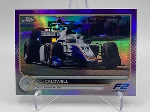 TOPPS FORMULA 1 CROMO 2022 F1 OLLI CALDWELL 372/399 PARALELO #141 - Imagen 1 de 2