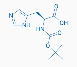BOC-L-Histidine (suitable for biology R&D) | CAS: 17791-52-5 | 25 g | +98.0% - Picture 1 of 2