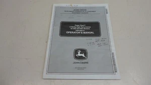 SELECT JOHN DEERE 54C & 62C MOWER DECK  POWER FLOW ATTACHMENT OPERATOR'S MANUAL - Picture 1 of 4