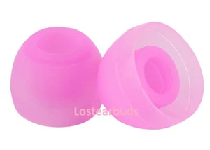 Earbud Replacement Tips for Beats By Dre Powerbeats 2 3  small medium large Pink - Picture 1 of 1