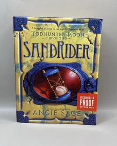 Todhunter Moon, Book Two: Sandrider by Angie Sage: Rare Uncorrected Proof ! - Picture 1 of 4