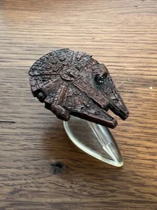 Star Wars 1994 Serie LGTI Die Cast Bronce Halcón Milenario en Soporte - Imagen 1 de 5