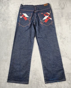Jeans Sean John Hombres 36x34 Azul Suelto Y2k Hip Hop Patinador Denim - Imagen 1 de 12