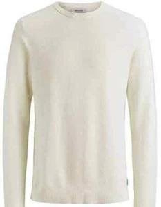 Jack & Jones Herren Rundhals Strickpullover Pullover Sweater SMALL 100% BAUMWOLLE - Bild 1 von 4