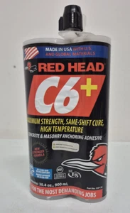 Red Head C6P-30 Epoxid 14,38 Oz Behältergröße Kartusche inklusive Mischdüse - Bild 1 von 3
