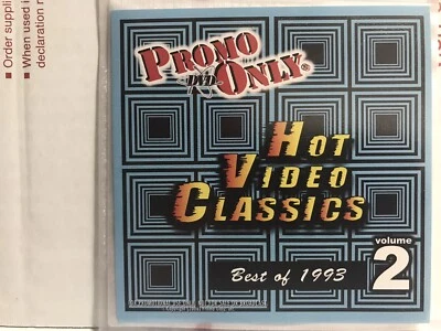 Mega Rare Out Of Print DVD Promo only video classics: Best of 1993 Volume 2 - Image 1 of 2