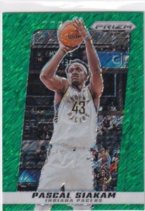 2024-25 NBA Prizm Deca Panini No. 187 Pascal Siakam Green Shimmer Prizm 9/12 - Bild 1 von 2