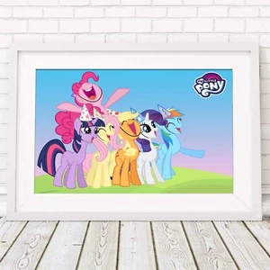 MY LITTLE PONY - Magic MLP Poster Picture Print Sizes A5 to A0 **FREE DELIVERY** - Picture 1 of 14