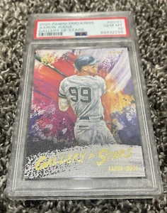 2020 Panini Diamond Kings Aaron Judge GALLERY OF STARS Insert, PSA 10 New Grade - Picture 1 of 2