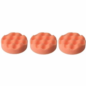 75mm Firm Dense Starting Mop Sponge for Buffing Polishing Hook + Loop 3pc - Picture 1 of 4