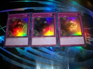 3x Non-Fusion Area 1st Edition Ultra Rare MAMA-EN095 Yu-Gi-Oh! - Picture 1 of 1