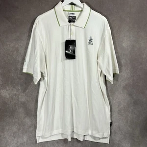 Neu mit Etikett Adidas Climalite Performance Polo Golf Shirt Herren XL lang Treo Solutions - Bild 1 von 14