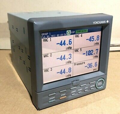 YOKOGAWA FX106-1-2 Data Recorder (6 Channel) With FDD • 395£