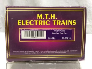 O scale 1999 MTH CC 20-98215 Union Pacific Diecast Test Car 3 Rail - Picture 1 of 4