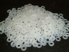 M2.5 Nylon Washers- 6mm O/D X 2.7mm I/D X 0.9mm Thk- LARGE QUANTITIES AVAILABLE