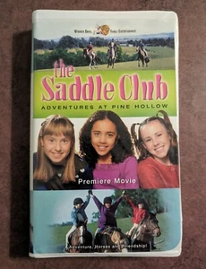 The Saddle Club - Adventures At Pine Hollow (2002 VHS) WB Premiere Movie Horses - Picture 1 of 4