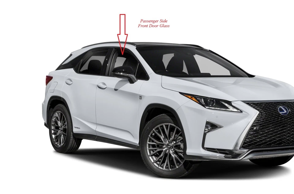 Fits Lexus 2016-2022 RX 350 & 350L 4Dr Front Door Glass Window Passenger Side Foto 1 de 1