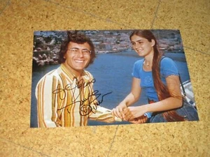 AL BANO & ROMINA POWER firmado a mano 8x12 ¡EN PERSONA! Canzone - Imagen 1 de 1