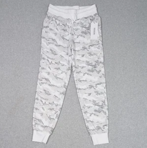 RBX Active Jogger Pants Womens Size Small Cropped Relaxed White Camo New - Picture 1 of 9