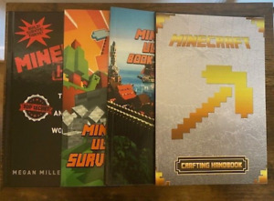 MINECRAFT Hacks, Überleben, Geheimnisse & Basteln Bücher Menge 4