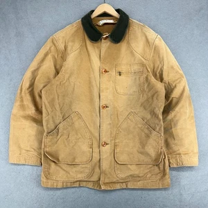 L.L. Bean Hunting Field Barn Chore Coat Khaki Cord Kragen 2XL - *ohne Innenfutter* - Bild 1 von 12