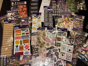 Huge Lot Sticko Scrapbooking Stickers Crafts 40 Packs New - Picture 1 of 9