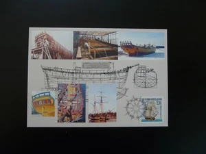 ship boat construction maximum card Finland 1997 - Picture 1 of 1