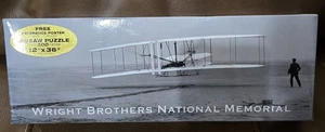 Wright Brothers Flight Memorial 500 Pc Puzzle 12"x36" with poster sealed NIB - Picture 1 of 3