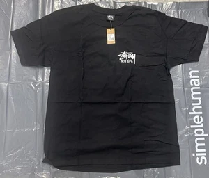 Stussy NYC New York City Store Exclusive T Shirt Black Large - Picture 1 of 4