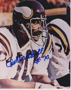 Jim Marshall 8x10 Signed Photo W/ COA Minnesota Vikings #1 - Picture 1 of 1